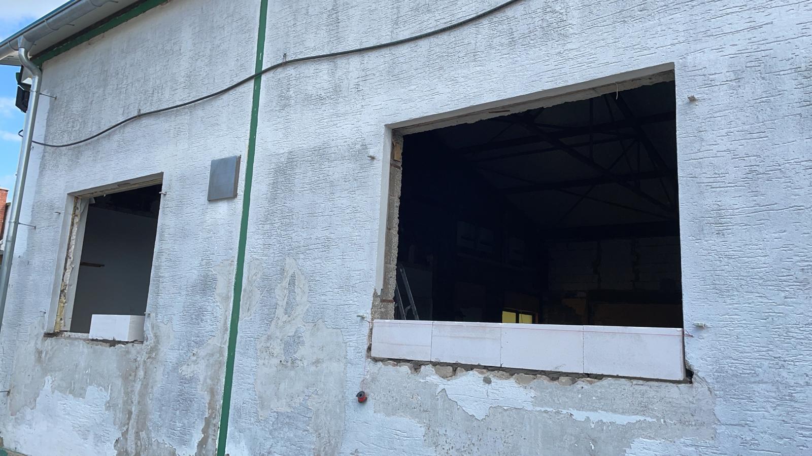 Wiederaufbau Sporthalle – Bild 25