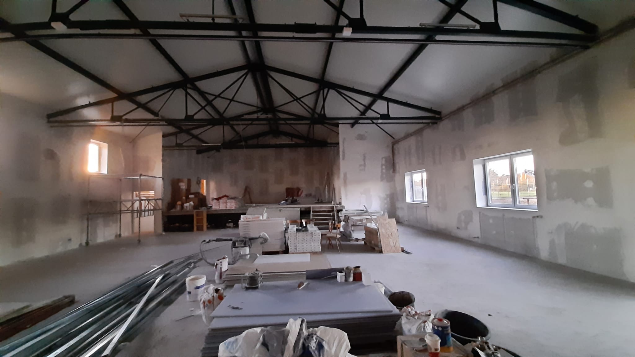 Wiederaufbau Sporthalle – Bild 36