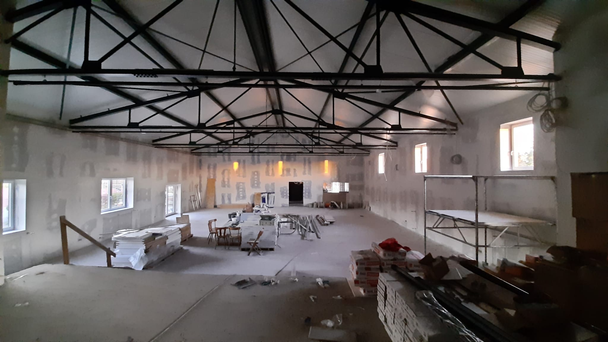 Wiederaufbau Sporthalle – Bild 38